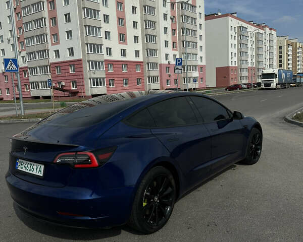 Синий Тесла Модель 3, объемом двигателя 0 л и пробегом 88 тыс. км за 18500 $, фото 3 на Automoto.ua