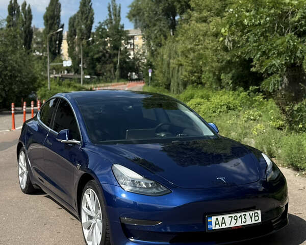 Синий Тесла Модель 3, объемом двигателя 0 л и пробегом 93 тыс. км за 21800 $, фото 6 на Automoto.ua