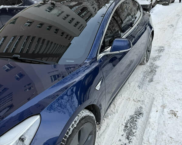 Синий Тесла Модель 3, объемом двигателя 0 л и пробегом 121 тыс. км за 19800 $, фото 1 на Automoto.ua