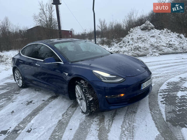 Синий Тесла Модель 3, объемом двигателя 0 л и пробегом 153 тыс. км за 14999 $, фото 2 на Automoto.ua