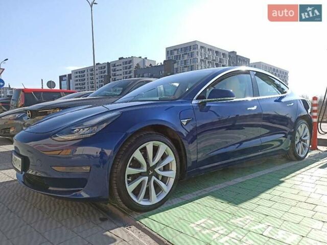 Синий Тесла Модель 3, объемом двигателя 0 л и пробегом 53 тыс. км за 20500 $, фото 9 на Automoto.ua