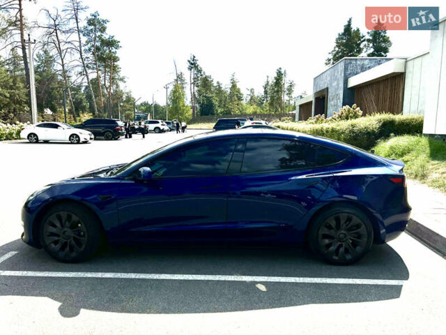 Синий Тесла Модель 3, объемом двигателя 0 л и пробегом 110 тыс. км за 18500 $, фото 5 на Automoto.ua