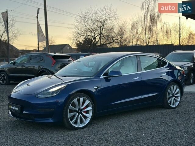 Синий Тесла Модель 3, объемом двигателя 0 л и пробегом 155 тыс. км за 17800 $, фото 35 на Automoto.ua