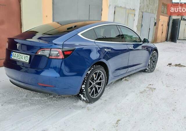 Синий Тесла Модель 3, объемом двигателя 0 л и пробегом 163 тыс. км за 14300 $, фото 1 на Automoto.ua