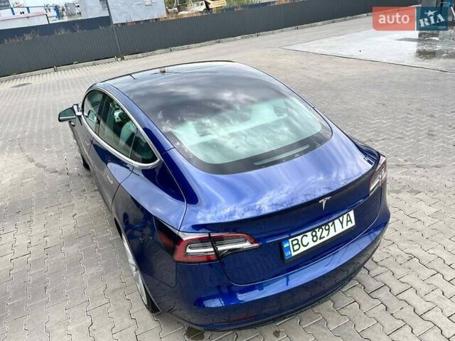 Синий Тесла Модель 3, объемом двигателя 0 л и пробегом 53 тыс. км за 20500 $, фото 6 на Automoto.ua