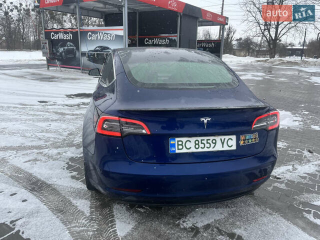 Синий Тесла Модель 3, объемом двигателя 0 л и пробегом 153 тыс. км за 14999 $, фото 7 на Automoto.ua