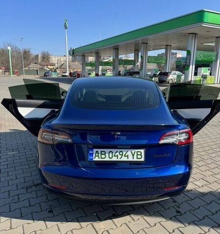 Синий Тесла Модель 3, объемом двигателя 0 л и пробегом 67 тыс. км за 17500 $, фото 6 на Automoto.ua