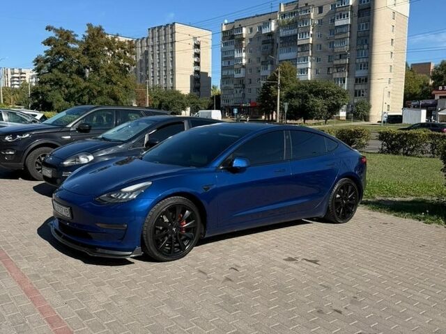 Синий Тесла Модель 3, объемом двигателя 0 л и пробегом 122 тыс. км за 19500 $, фото 19 на Automoto.ua