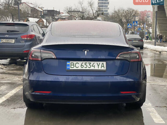 Синий Тесла Модель 3, объемом двигателя 0 л и пробегом 136 тыс. км за 14600 $, фото 5 на Automoto.ua