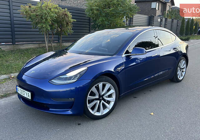 Синій Тесла Модель 3, об'ємом двигуна 0 л та пробігом 190 тис. км за 16900 $, фото 3 на Automoto.ua