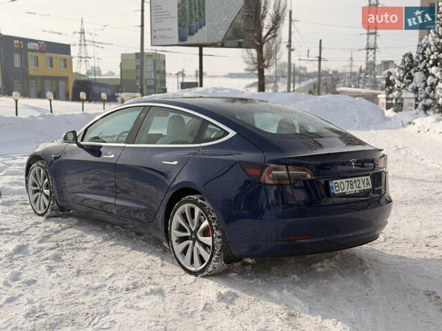Синий Тесла Модель 3, объемом двигателя 0 л и пробегом 135 тыс. км за 21000 $, фото 4 на Automoto.ua