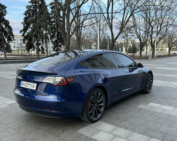 Синий Тесла Модель 3, объемом двигателя 0 л и пробегом 102 тыс. км за 18999 $, фото 6 на Automoto.ua