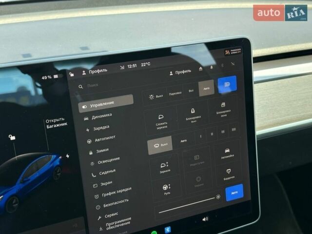 Синий Тесла Модель 3, объемом двигателя 0 л и пробегом 70 тыс. км за 18900 $, фото 21 на Automoto.ua