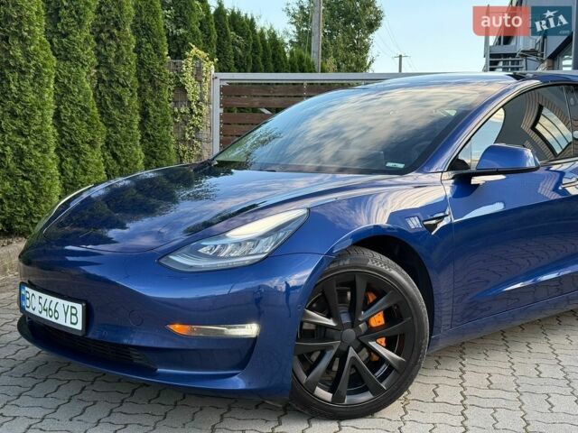 Синий Тесла Модель 3, объемом двигателя 0 л и пробегом 89 тыс. км за 17500 $, фото 2 на Automoto.ua