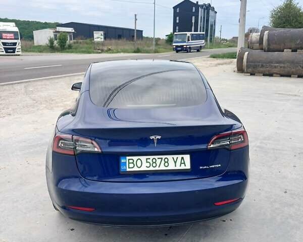 Синий Тесла Модель 3, объемом двигателя 0 л и пробегом 72 тыс. км за 18850 $, фото 6 на Automoto.ua