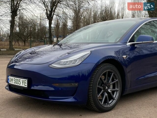 Синій Тесла Модель 3, об'ємом двигуна 0 л та пробігом 144 тис. км за 16900 $, фото 12 на Automoto.ua