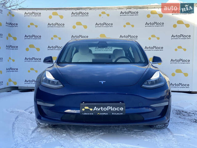 Синий Тесла Модель 3, объемом двигателя 0 л и пробегом 155 тыс. км за 17800 $, фото 1 на Automoto.ua