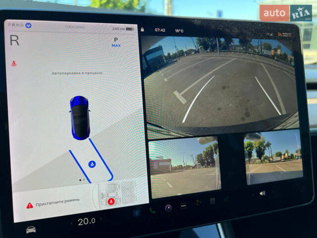 Синий Тесла Модель 3, объемом двигателя 0 л и пробегом 82 тыс. км за 25000 $, фото 5 на Automoto.ua