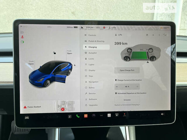 Синій Тесла Модель 3, об'ємом двигуна 0 л та пробігом 32 тис. км за 31500 $, фото 45 на Automoto.ua