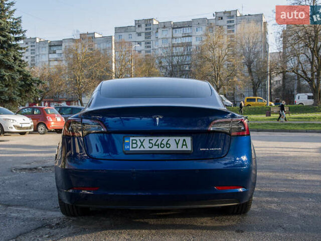 Синий Тесла Модель 3, объемом двигателя 0 л и пробегом 140 тыс. км за 17350 $, фото 4 на Automoto.ua