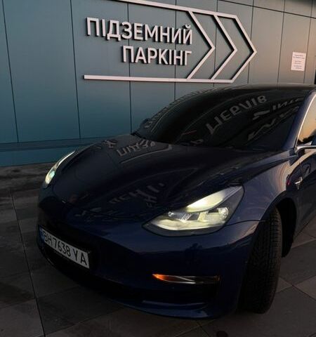 Синий Тесла Модель 3, объемом двигателя 0 л и пробегом 103 тыс. км за 19300 $, фото 3 на Automoto.ua