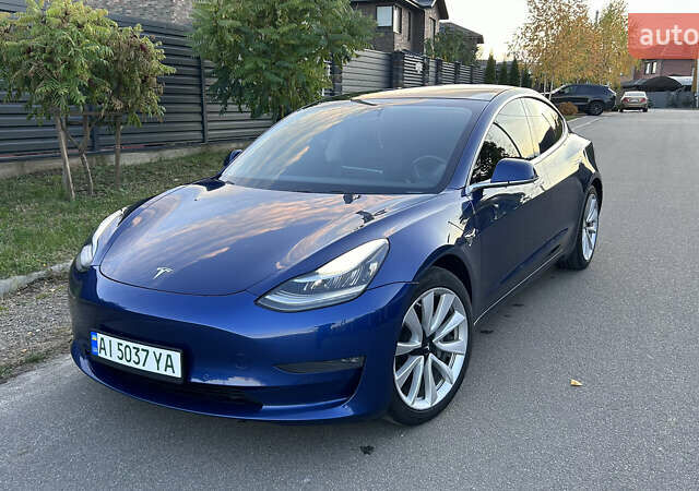 Синій Тесла Модель 3, об'ємом двигуна 0 л та пробігом 190 тис. км за 17200 $, фото 2 на Automoto.ua