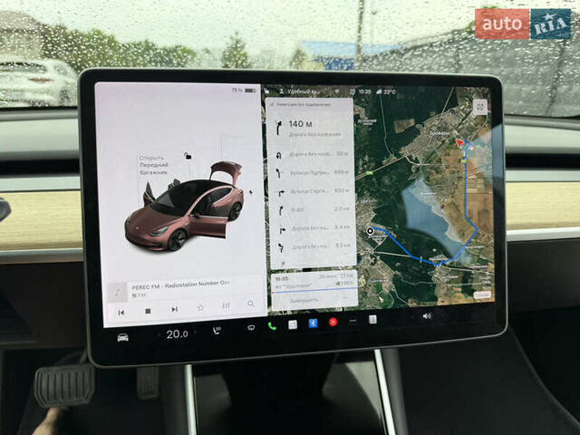Синій Тесла Модель 3, об'ємом двигуна 0 л та пробігом 100 тис. км за 13800 $, фото 8 на Automoto.ua