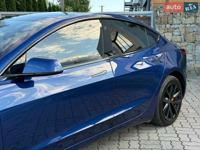 Синий Тесла Модель 3, объемом двигателя 0 л и пробегом 89 тыс. км за 17500 $, фото 3 на Automoto.ua
