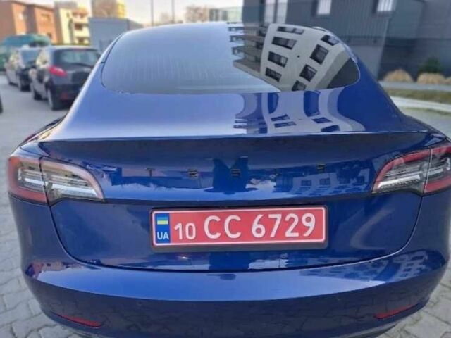 Синий Тесла Модель 3, объемом двигателя 0 л и пробегом 70 тыс. км за 14900 $, фото 1 на Automoto.ua
