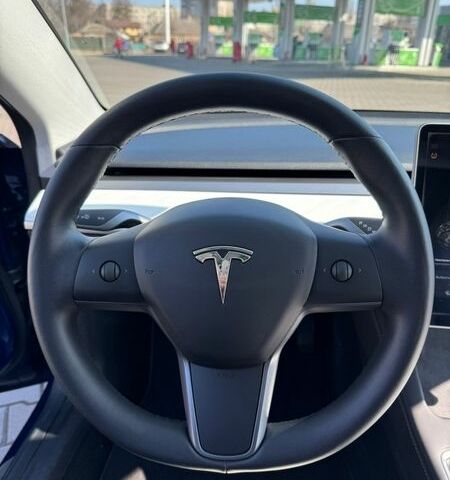 Синий Тесла Модель 3, объемом двигателя 0 л и пробегом 67 тыс. км за 17500 $, фото 14 на Automoto.ua