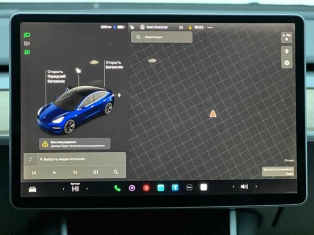 Синій Тесла Модель 3, об'ємом двигуна 0 л та пробігом 151 тис. км за 17850 $, фото 14 на Automoto.ua