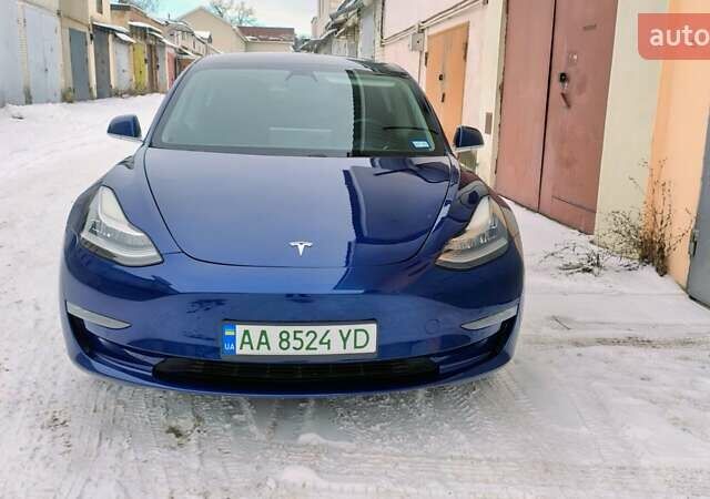 Синий Тесла Модель 3, объемом двигателя 0 л и пробегом 163 тыс. км за 14300 $, фото 3 на Automoto.ua