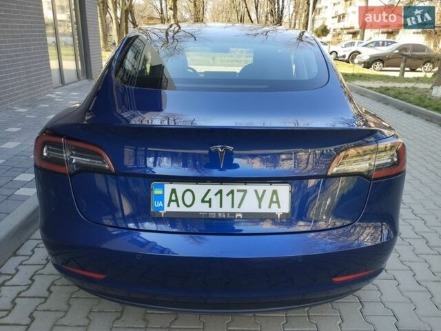 Синий Тесла Модель 3, объемом двигателя 0 л и пробегом 124 тыс. км за 14800 $, фото 7 на Automoto.ua