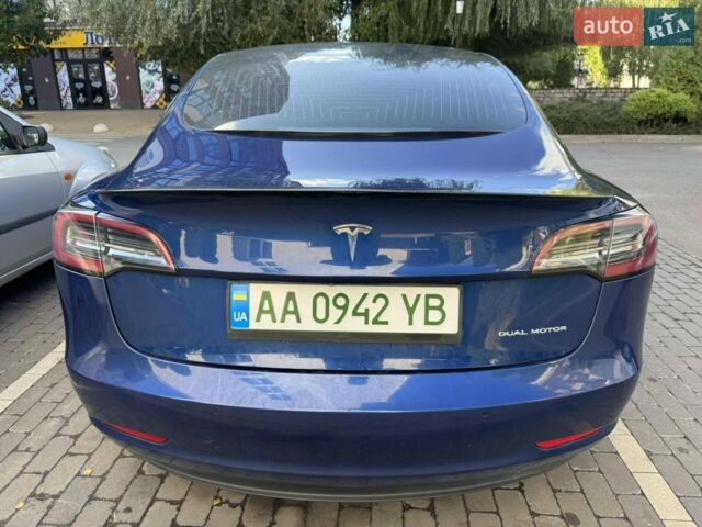 Синий Тесла Модель 3, объемом двигателя 0 л и пробегом 77 тыс. км за 27000 $, фото 12 на Automoto.ua