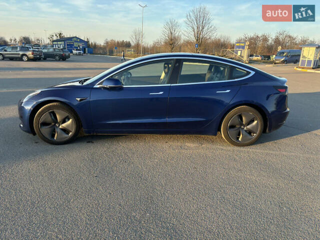 Синий Тесла Модель 3, объемом двигателя 0 л и пробегом 122 тыс. км за 16500 $, фото 3 на Automoto.ua