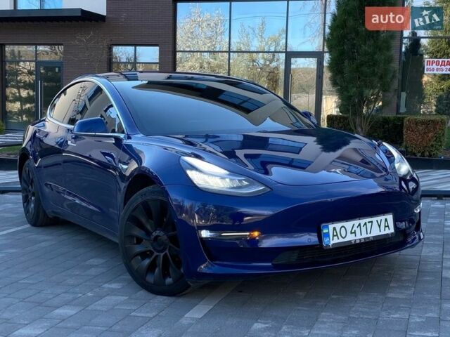 Синій Тесла Модель 3, об'ємом двигуна 0 л та пробігом 124 тис. км за 16500 $, фото 12 на Automoto.ua