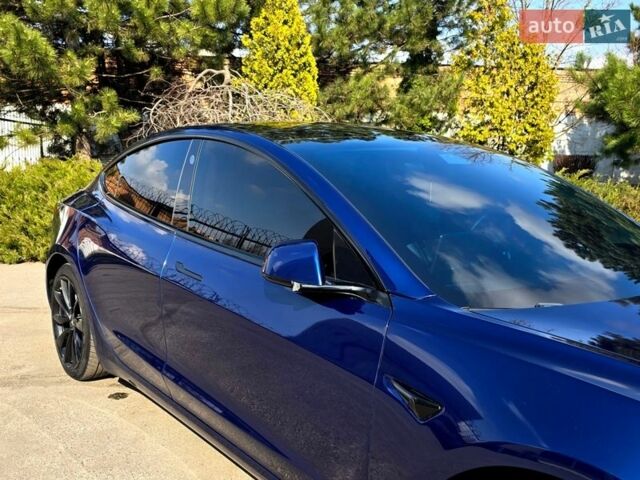 Синій Тесла Модель 3, об'ємом двигуна 0 л та пробігом 76 тис. км за 16700 $, фото 5 на Automoto.ua