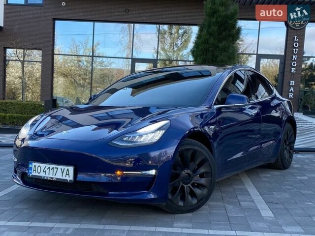 Синій Тесла Модель 3, об'ємом двигуна 0 л та пробігом 124 тис. км за 16500 $, фото 15 на Automoto.ua