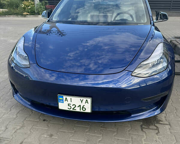 Синий Тесла Модель 3, объемом двигателя 0 л и пробегом 56 тыс. км за 19000 $, фото 5 на Automoto.ua