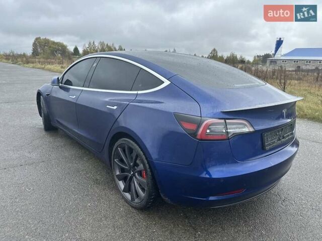 Синий Тесла Модель 3, объемом двигателя 0 л и пробегом 163 тыс. км за 22500 $, фото 7 на Automoto.ua