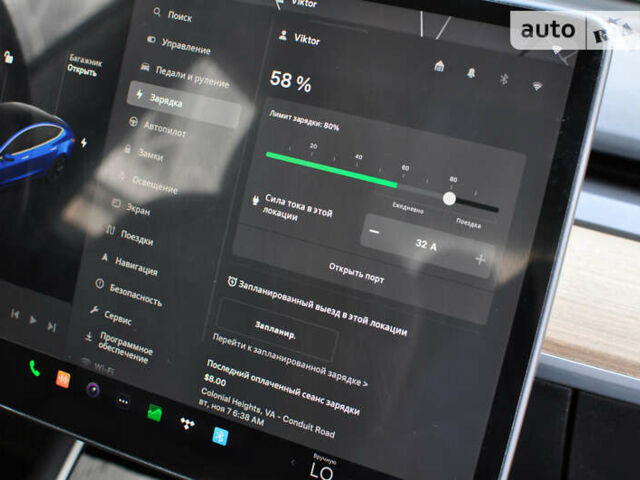 Синий Тесла Модель 3, объемом двигателя 0 л и пробегом 98 тыс. км за 19500 $, фото 16 на Automoto.ua