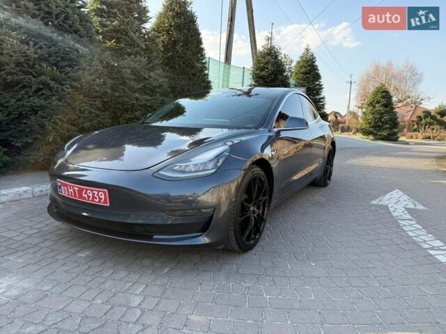 Синій Тесла Модель 3, об'ємом двигуна 0 л та пробігом 74 тис. км за 15900 $, фото 1 на Automoto.ua
