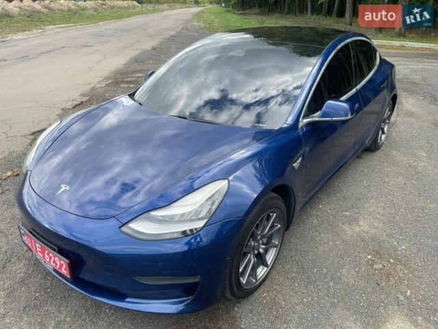 Синій Тесла Модель 3, об'ємом двигуна 0 л та пробігом 127 тис. км за 12899 $, фото 1 на Automoto.ua