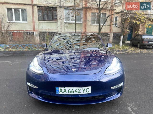 Синий Тесла Модель 3, объемом двигателя 0 л и пробегом 120 тыс. км за 17450 $, фото 2 на Automoto.ua