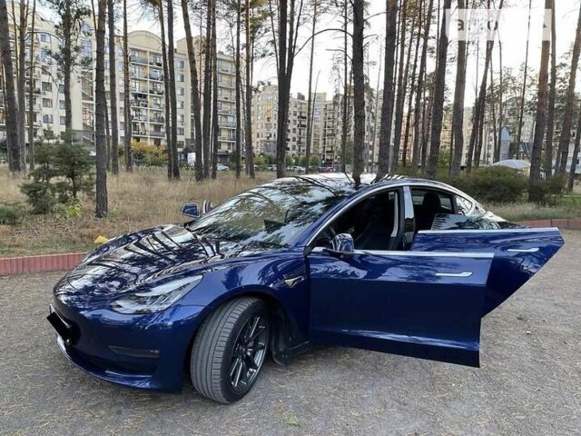 Синій Тесла Модель 3, об'ємом двигуна 0 л та пробігом 47 тис. км за 42500 $, фото 1 на Automoto.ua