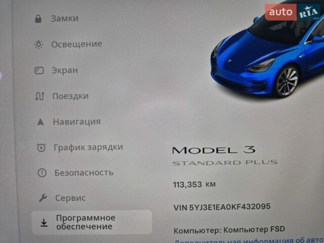 Синий Тесла Модель 3, объемом двигателя 0 л и пробегом 114 тыс. км за 17500 $, фото 19 на Automoto.ua