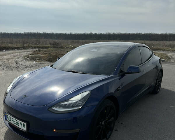 Синий Тесла Модель 3, объемом двигателя 0 л и пробегом 88 тыс. км за 17500 $, фото 1 на Automoto.ua