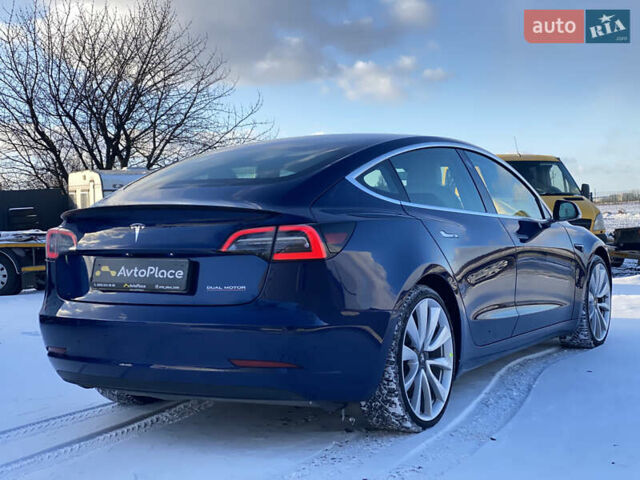 Синий Тесла Модель 3, объемом двигателя 0 л и пробегом 155 тыс. км за 17800 $, фото 8 на Automoto.ua