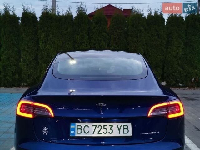 Синій Тесла Модель 3, об'ємом двигуна 0 л та пробігом 157 тис. км за 16500 $, фото 4 на Automoto.ua