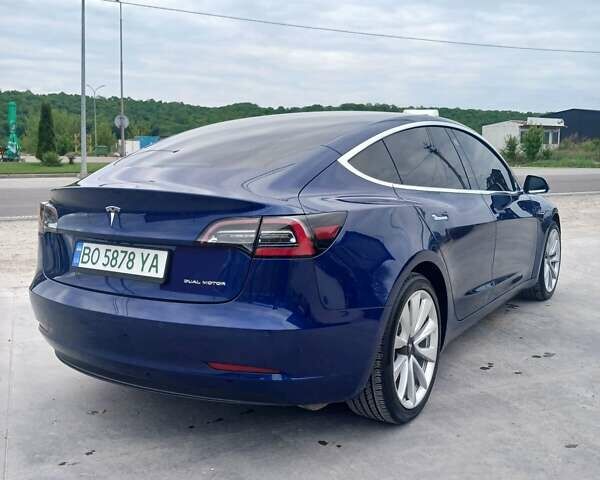 Синий Тесла Модель 3, объемом двигателя 0 л и пробегом 72 тыс. км за 18850 $, фото 12 на Automoto.ua